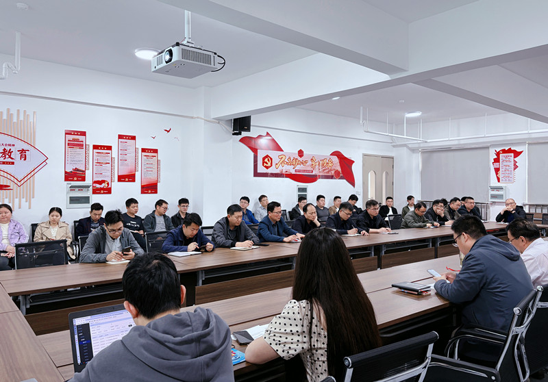 以實干為筆 共繪春光新畫卷——檢測公司召開2025年第一季度工作會議
