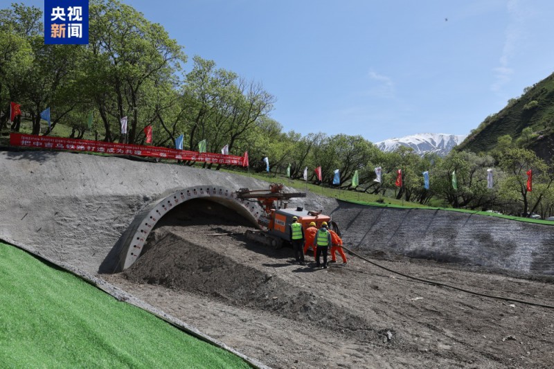 中吉烏鐵路重點控制性工程開工建設(shè)